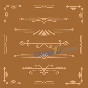 装饰花纹花边矢量素材